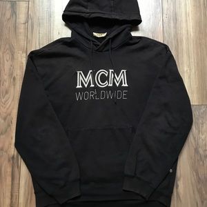 MCM Worldwide Men's Hoodie In Meteorite